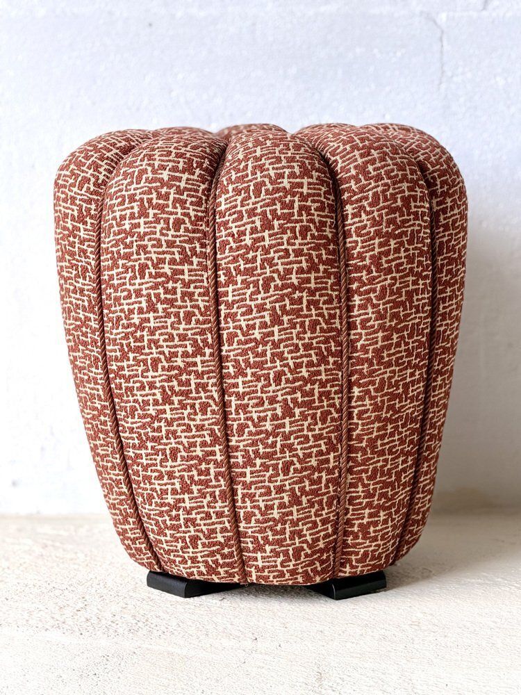 Tabouret By Jindrich Halabala For Cesky Nabytek, Czechoslovakia, 1956 photo vintage