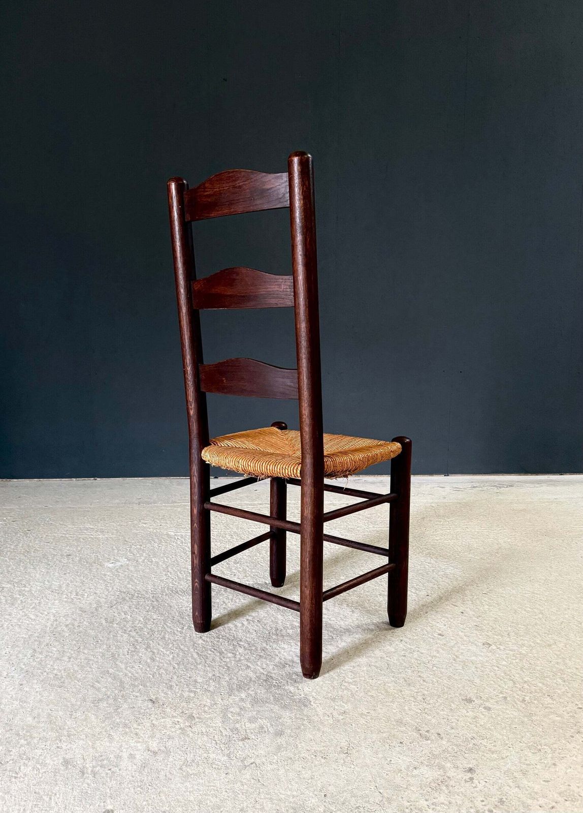 3300.0 French Provincial Design High Back Dining Chairs By Georges Robert, France 1940's photo