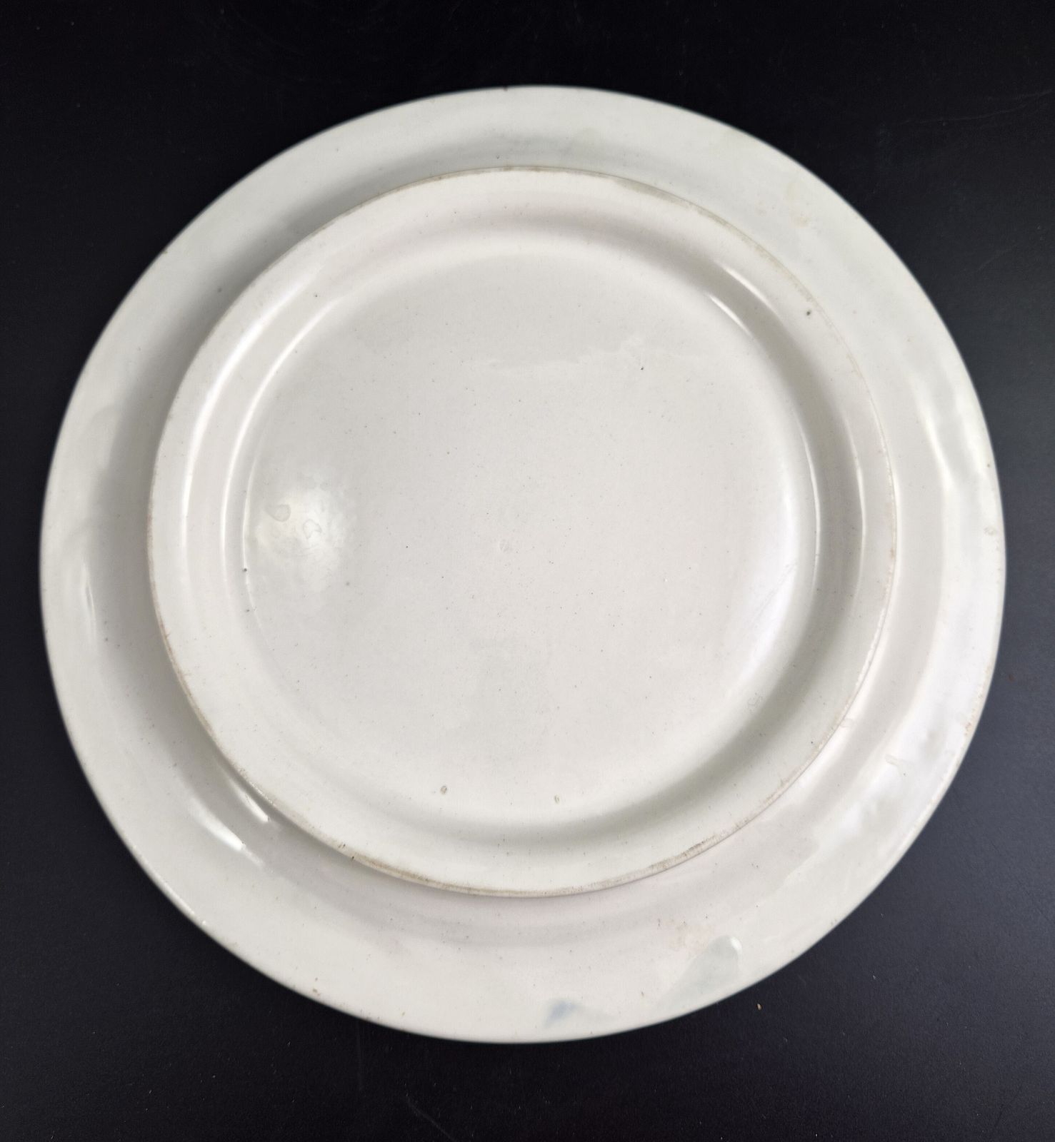 photo for sale Victorian White Ironstone Cheese Dome And Stand, Wheat And Lattice, C.1875