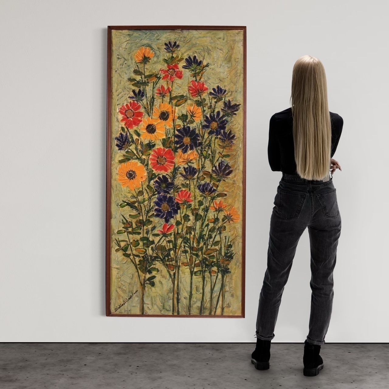 Gesigneerd stilleven, 20e eeuw photo 2150.0