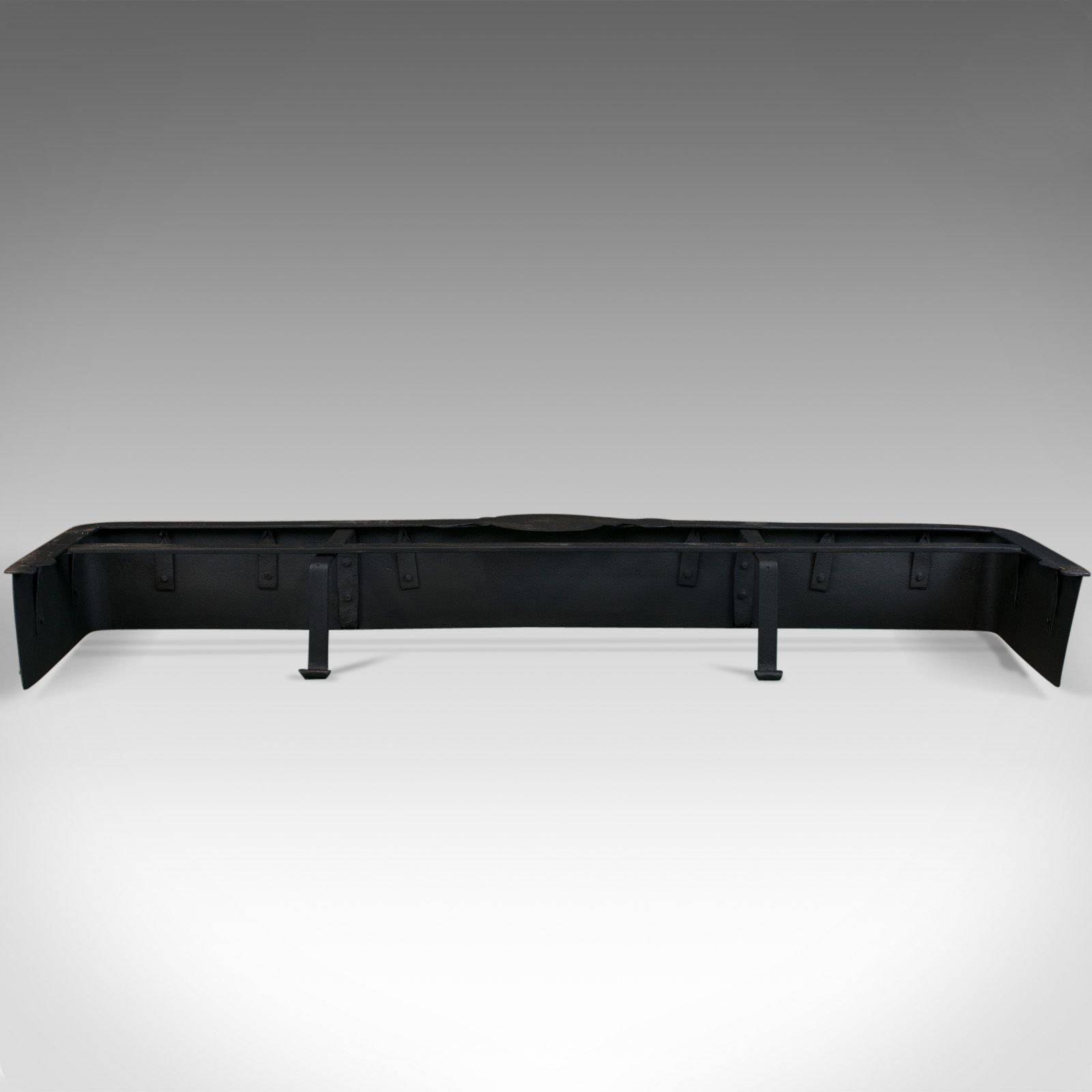 Antique Fire Surround, Victorian, Fender, Iron, Late 19th Century, Circa 1900 photo Home Fixtures