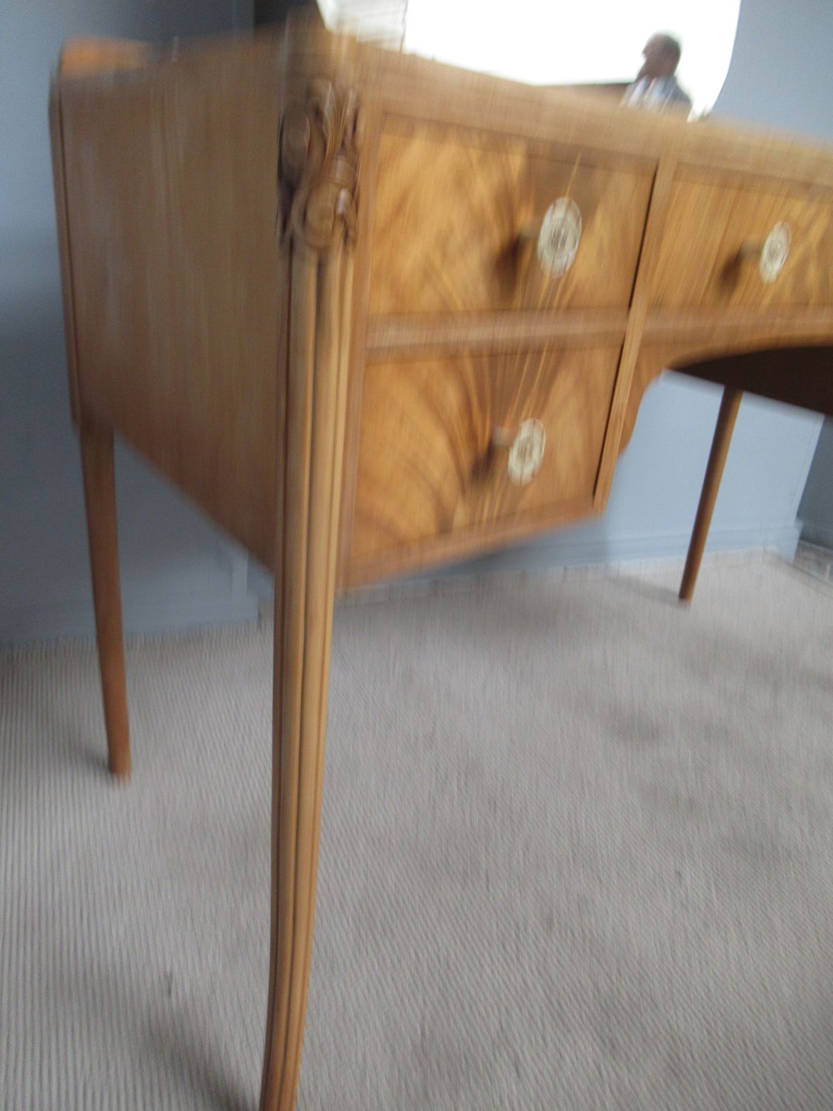Pale Mahogany And Maple   1930s   Dressing Table photo 250.0