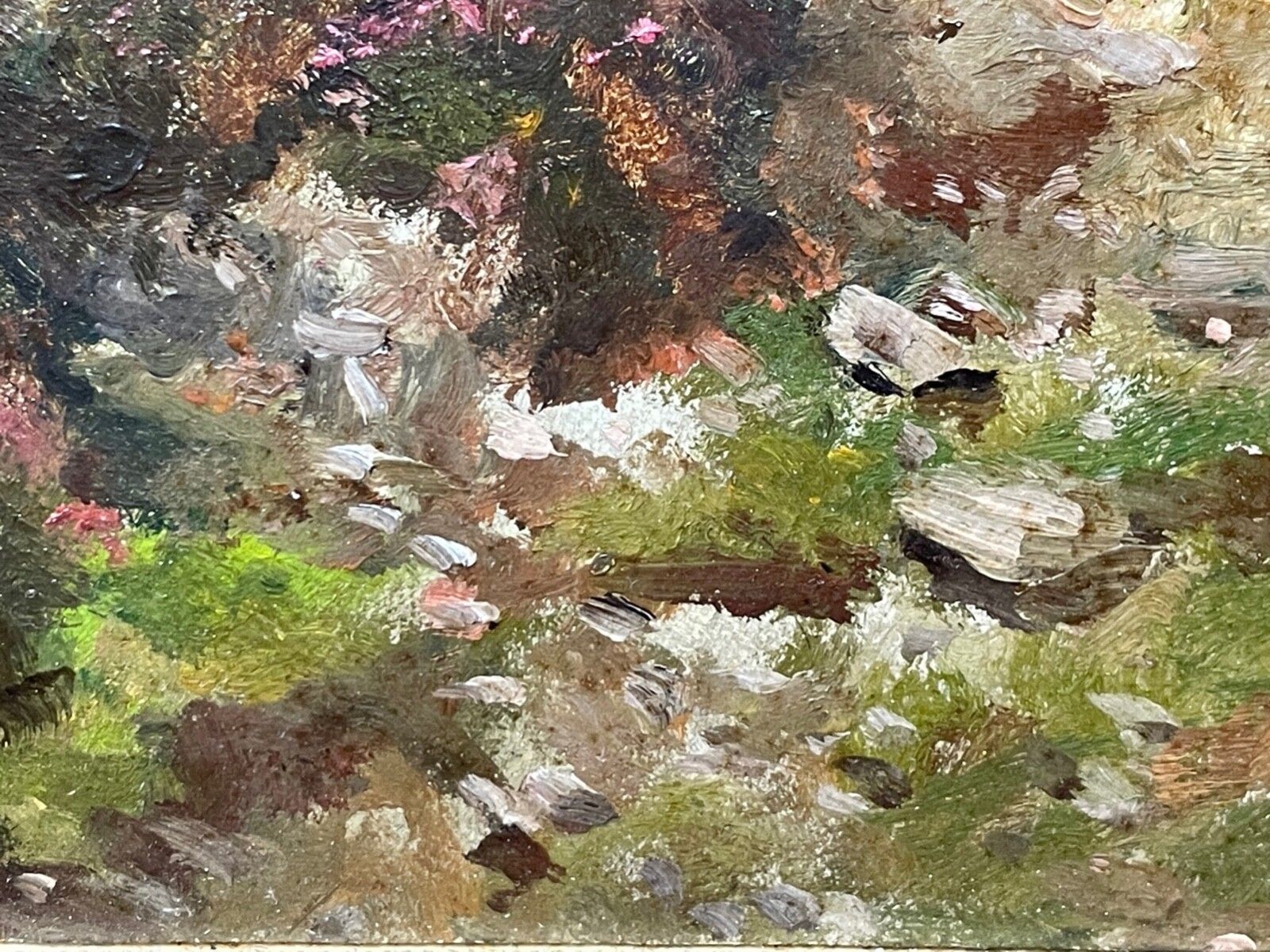 photo for sale Arthur Wardle 1864-1949 Signed Exmoor British Moorland Landscape Oil Painting