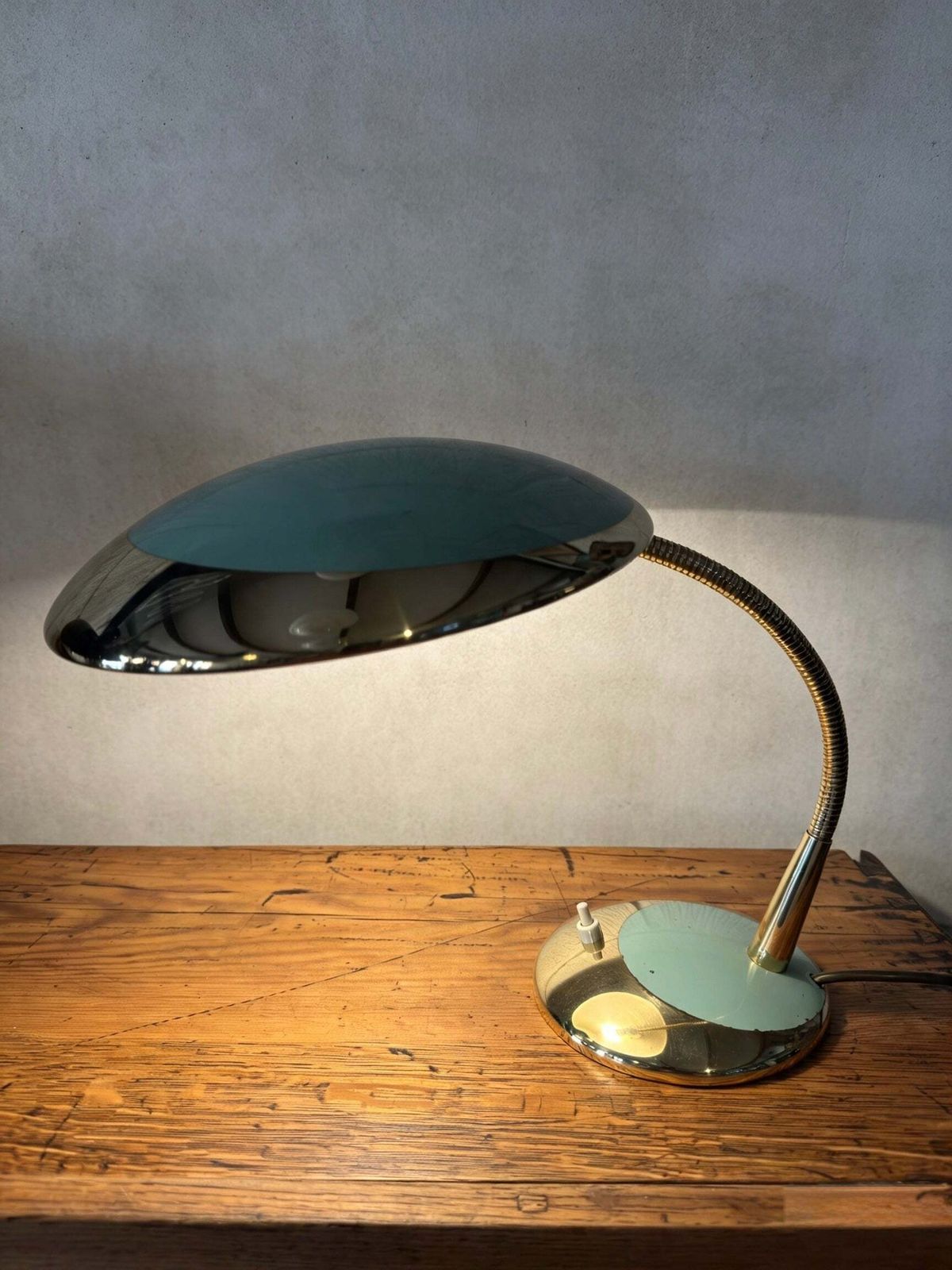 1950s Gooseneck Table Lamp By Hala photo furniture