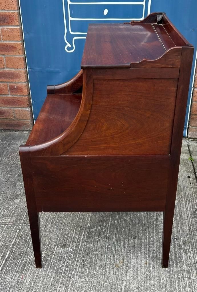 Antique Georgian Mahogany Lancashire Commode Nightstand Bedside Cabinet C.1790 photo vinterior