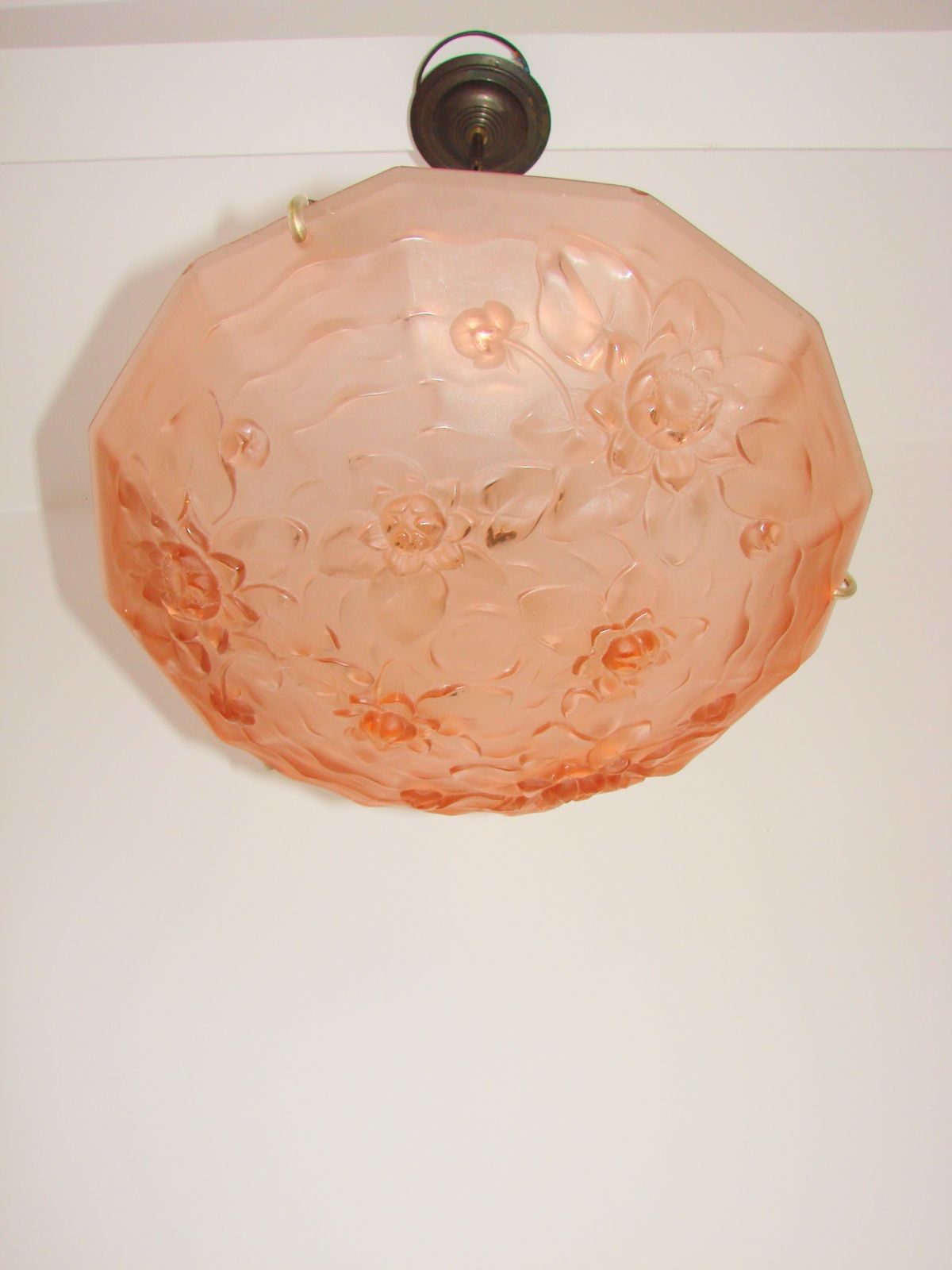 Ampla art deco hanglamp, Frankrijk, jaren 1930. photo Verlichting