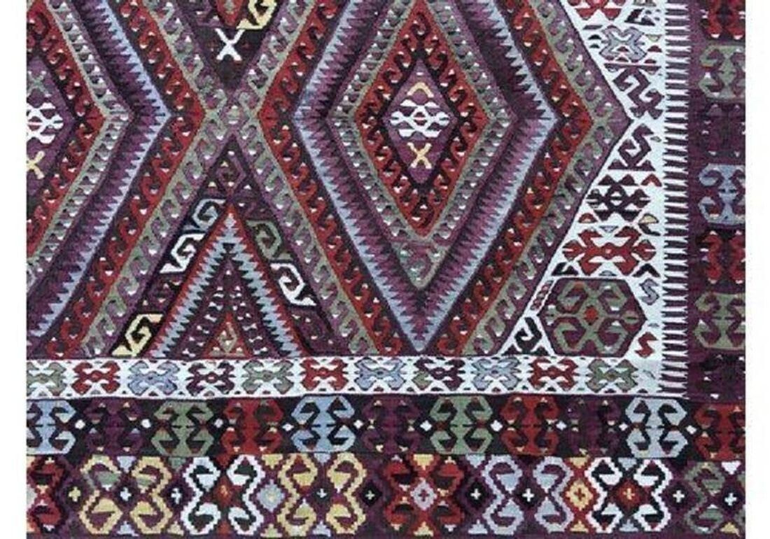 Vintage Anatolisch Kilim 2,97 m x 1,57 m photo for sale