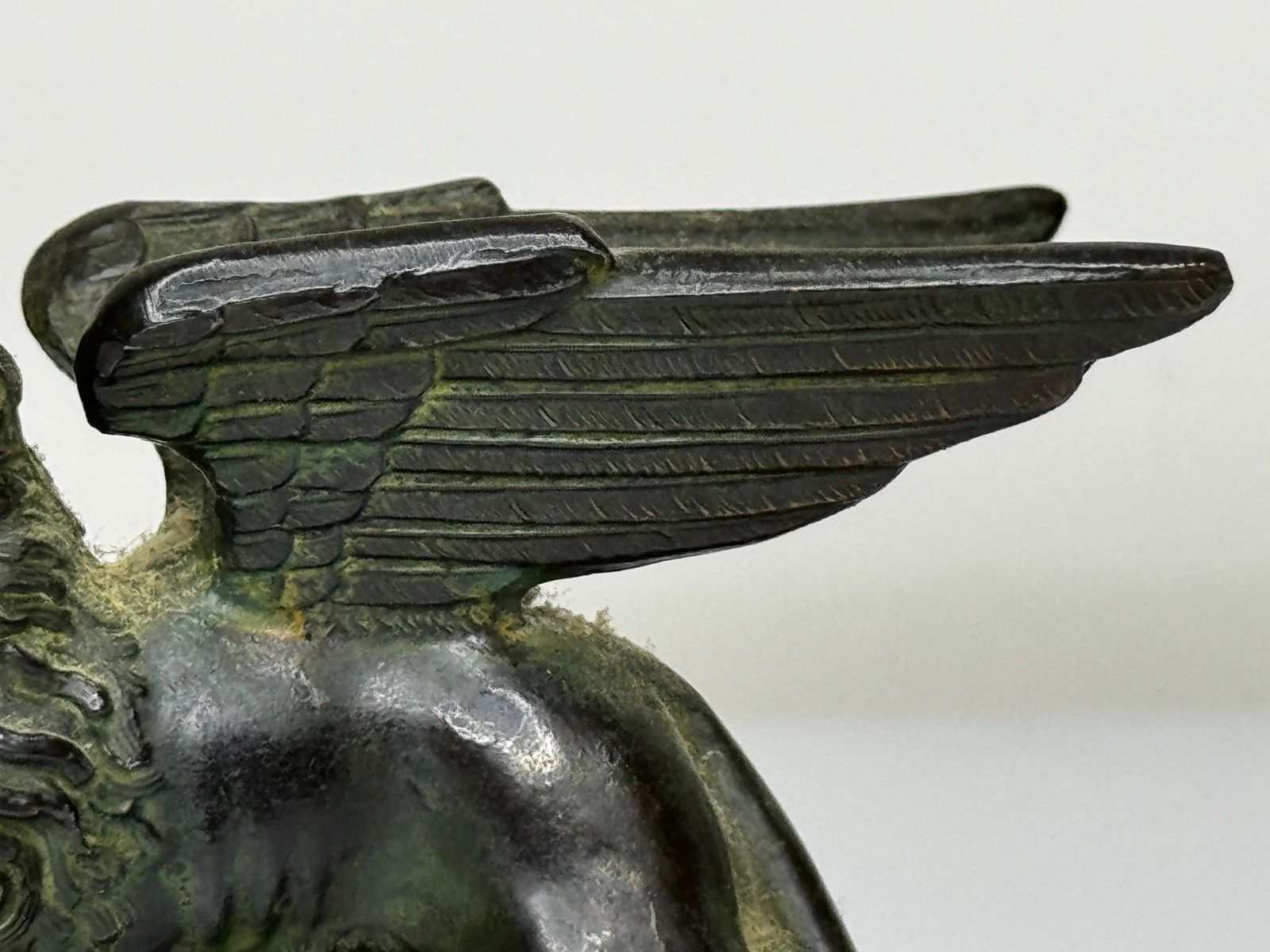 photo for sale Antiek Neoklassiek Bronzen Gevleugelde Leeuw van Sint Marcus, Venetiaans Grand Tour, ca. 1820