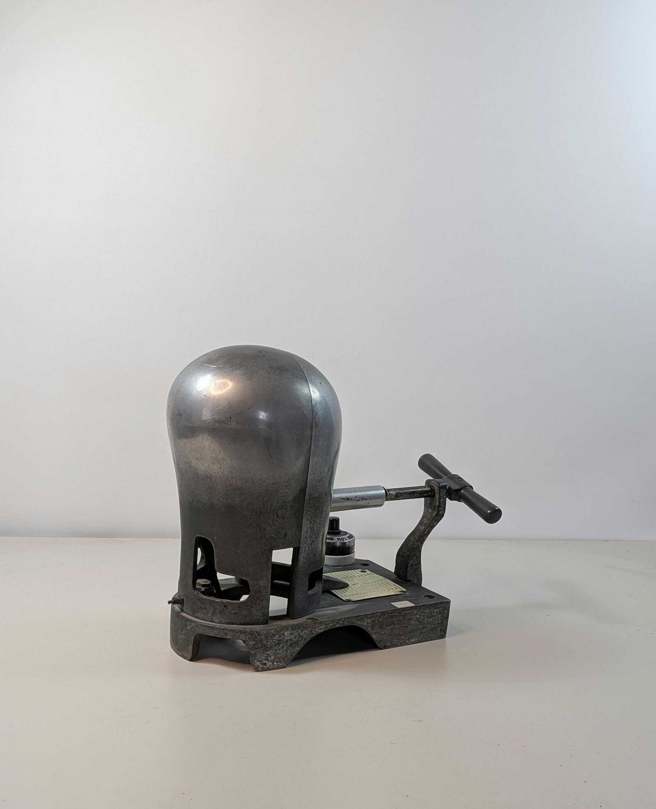 Vintage Electric Hat Stretcher – Mid Century Industrial Millinery Hat Sizing Machine – Original Patina photo 290.0