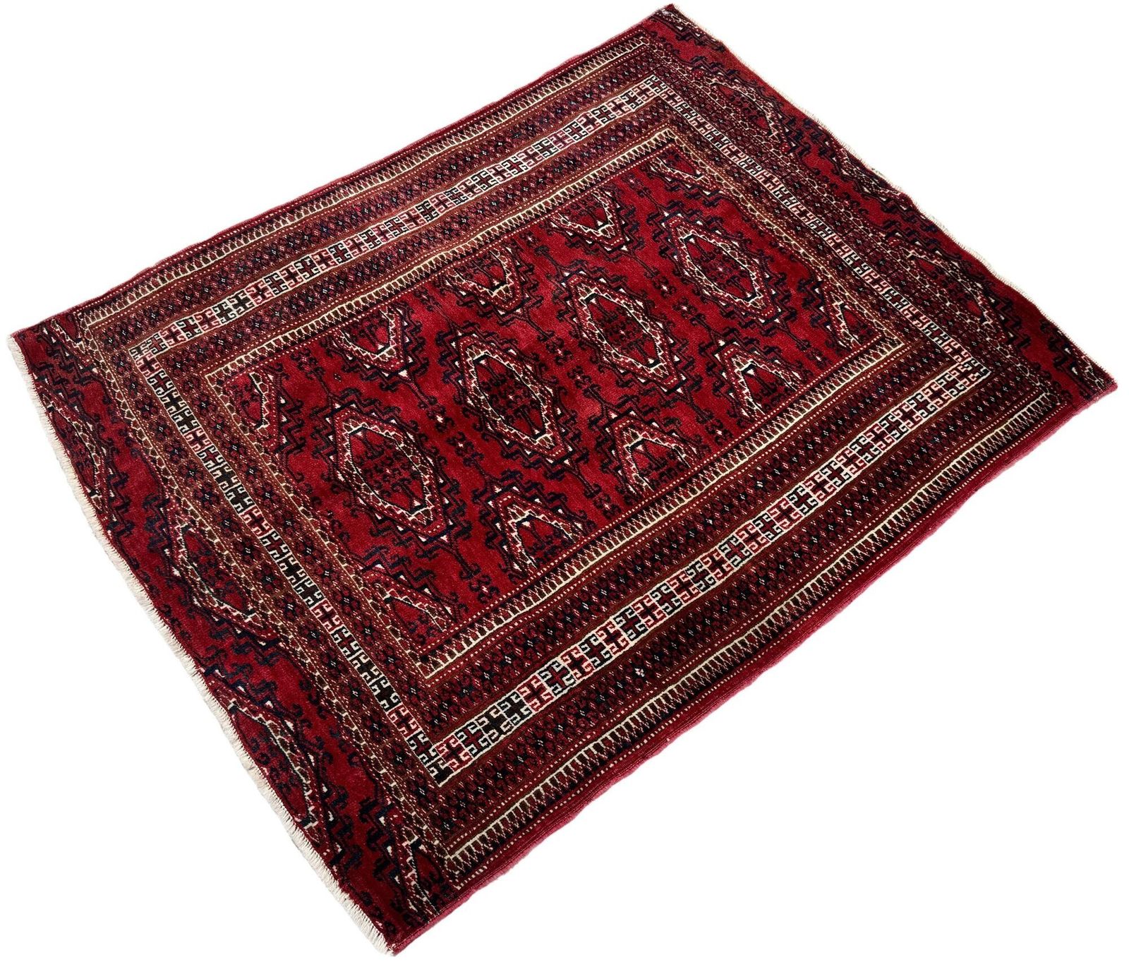 Vintage Turkmen Yomut Rug 1.22m X 0.95m photo for sale