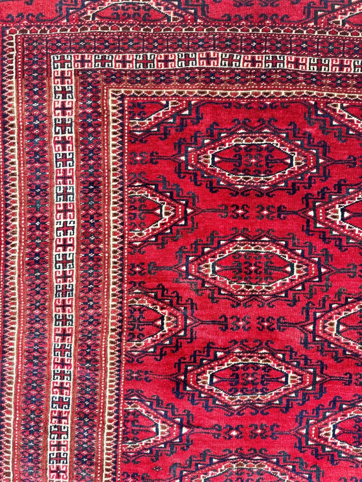 690.0 Vintage Turkmen Yomut vloerkleed 1,22 m x 0,95 m photo