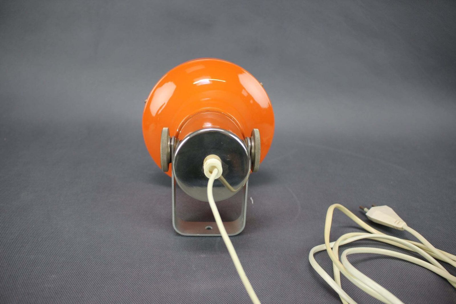 Josef Hurka voor Napako, oranje wandlamp, Tsjecho-Slowakije, jaren 1970 photo Verlichting