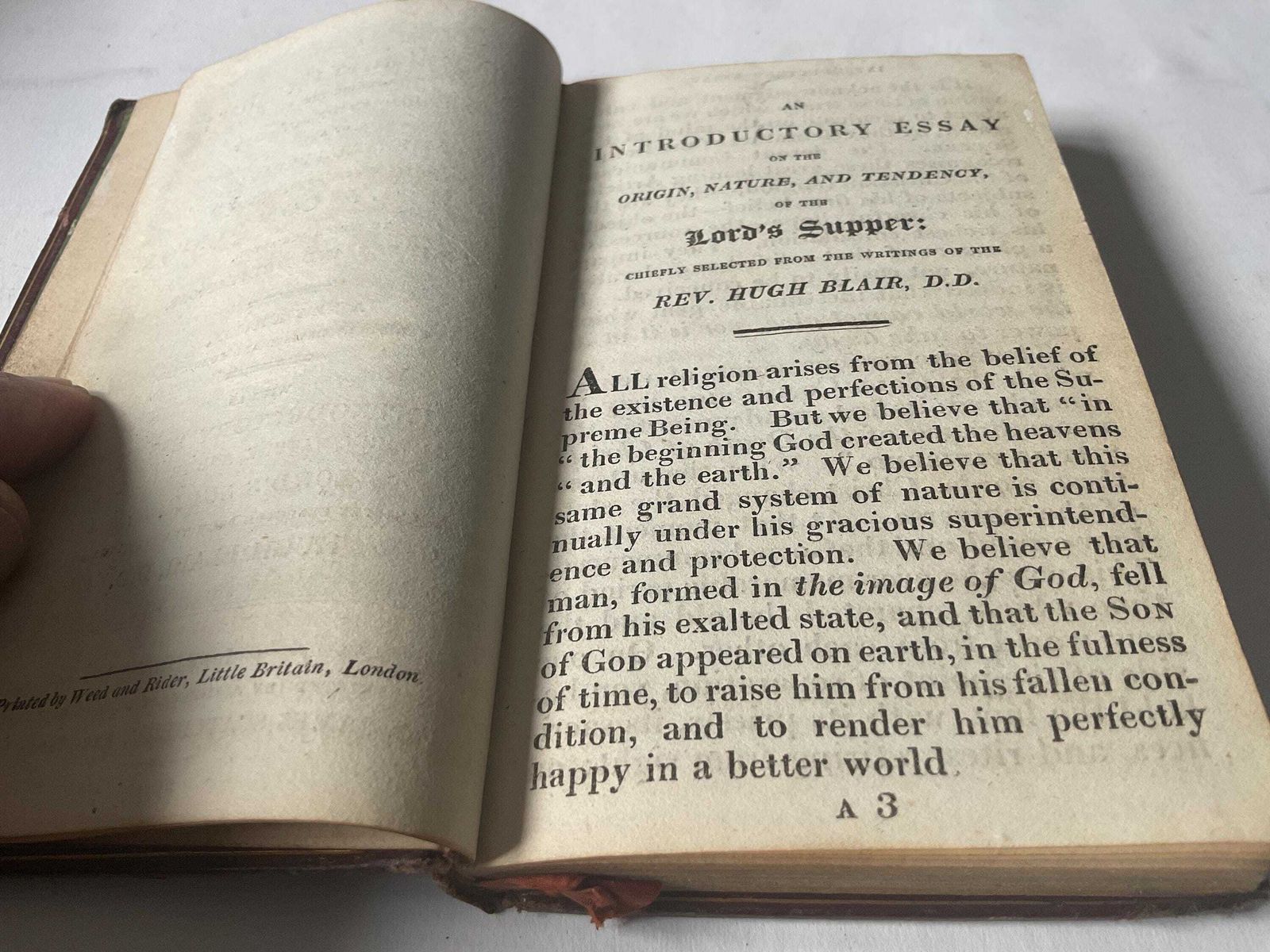 photo vinterior Exceptional 3 Volume 1824 Pocket Holy Bible & Prayer Set With Aristocratic British Provenance