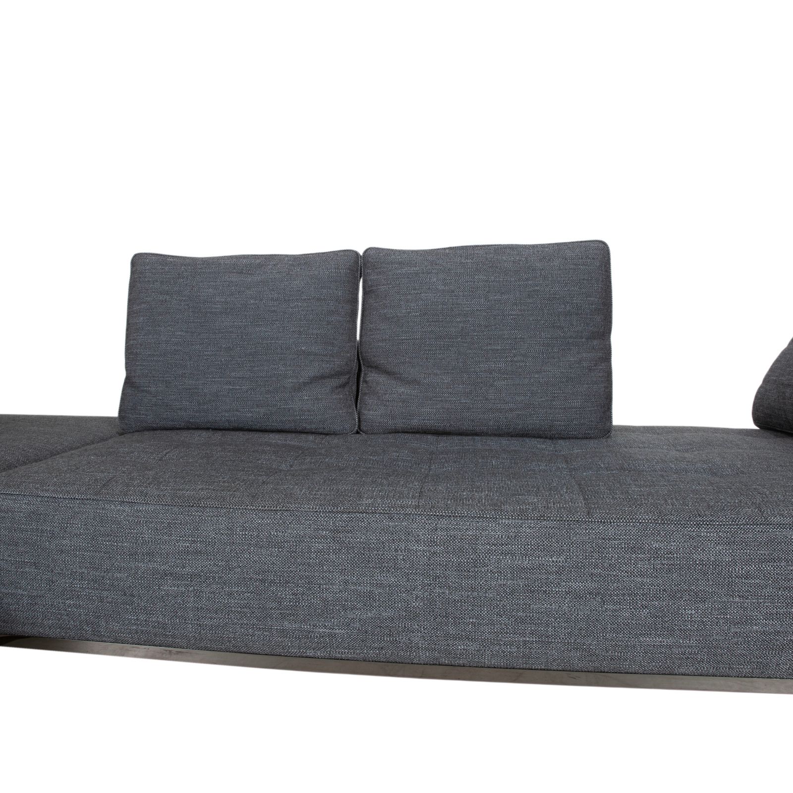 Canapé d'angle Minotti Lawrence en tissu gris photo 6595.0