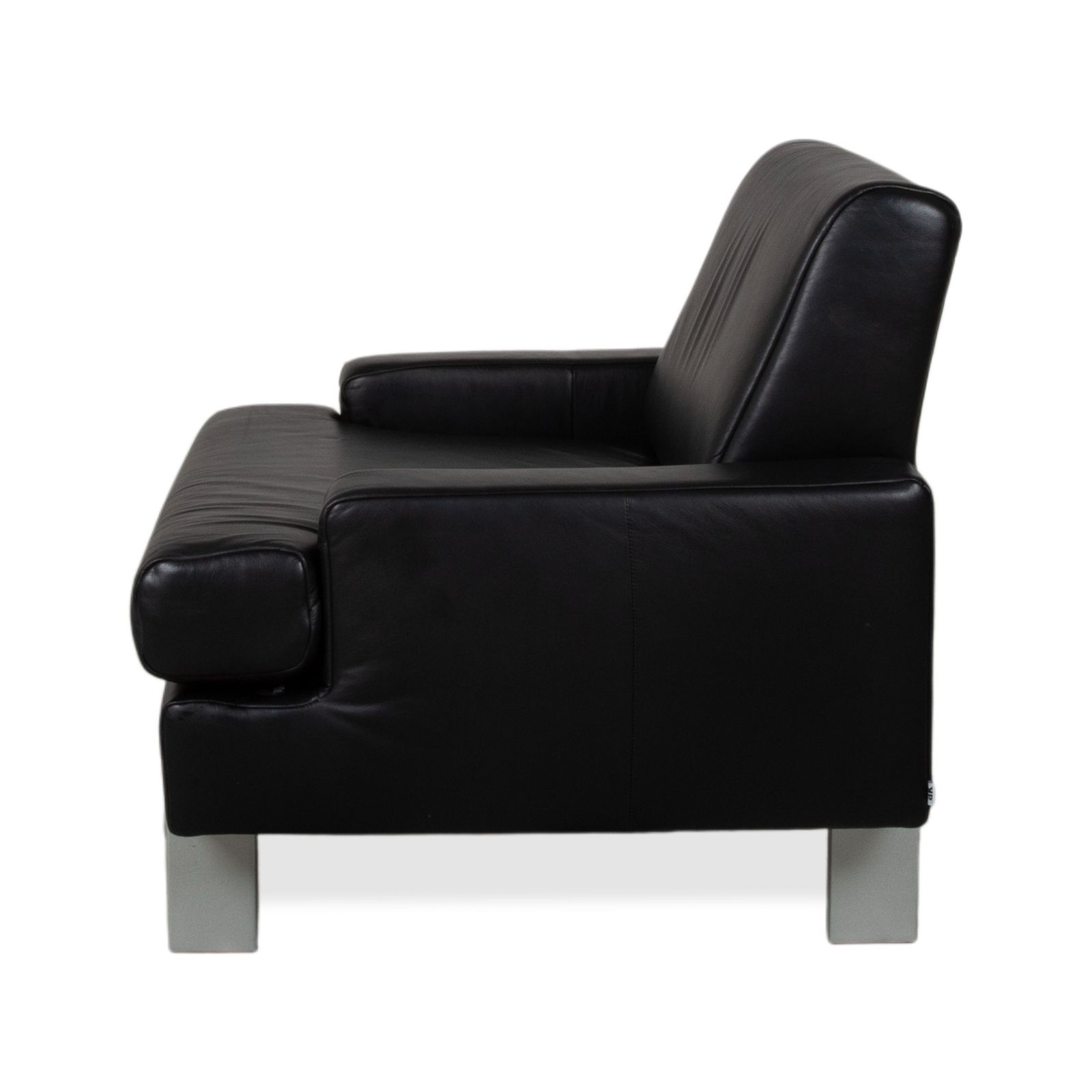 photo for sale Fauteuil en cuir Rolf Benz AK 644 noir