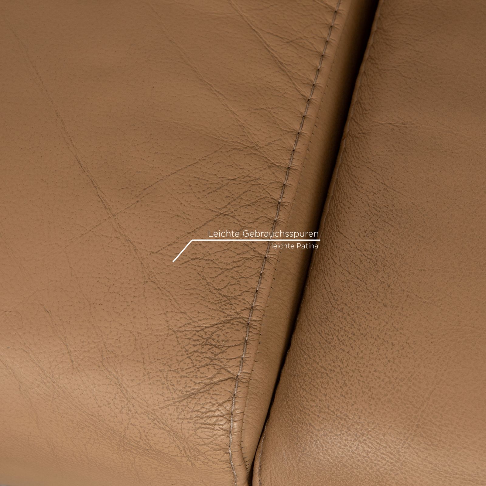 Stressless Arion Leren Bank Beige Vierpersoons Zitbank photo buy