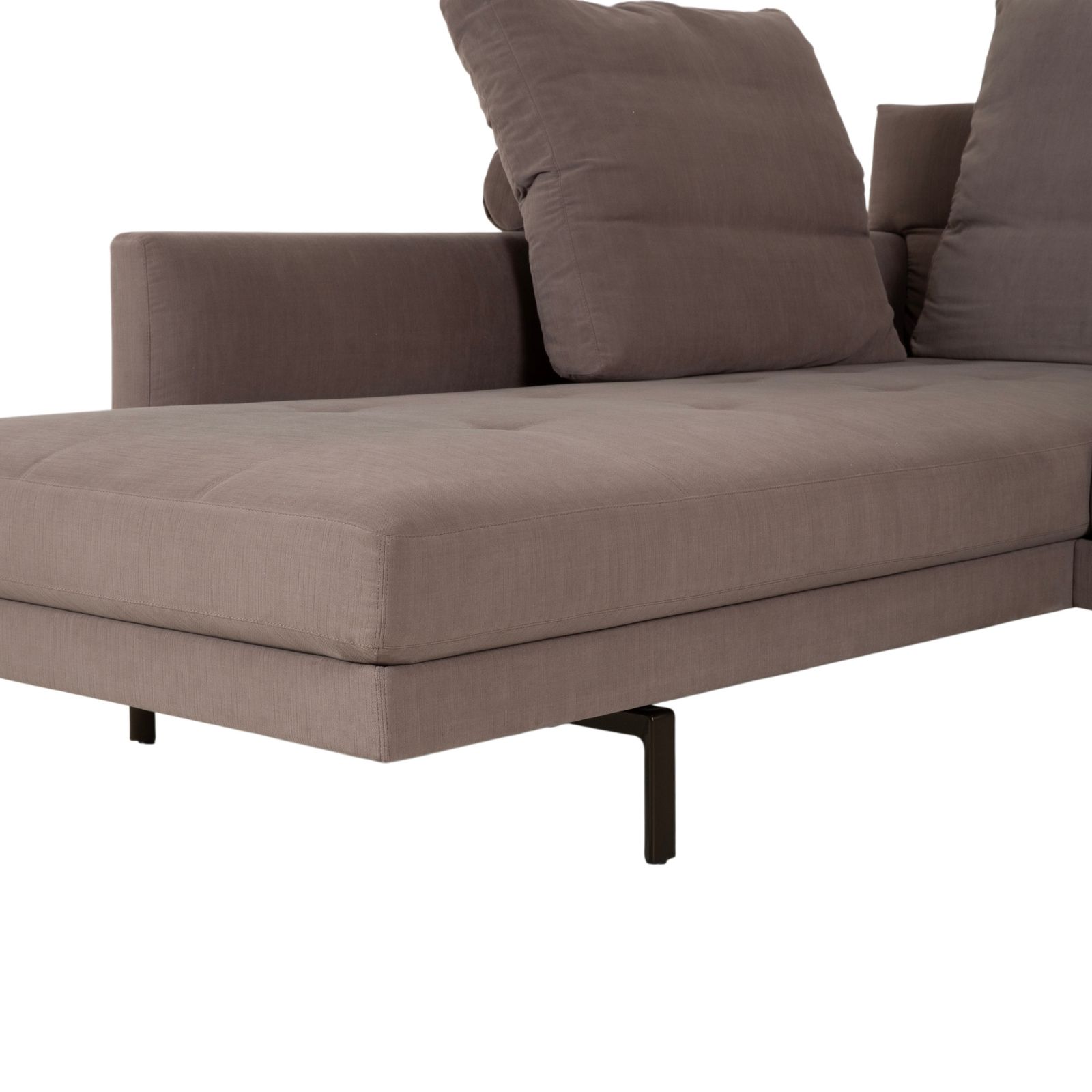 Walter Knoll Gordon Hoekbank Stof Grijs Taupe photo buy