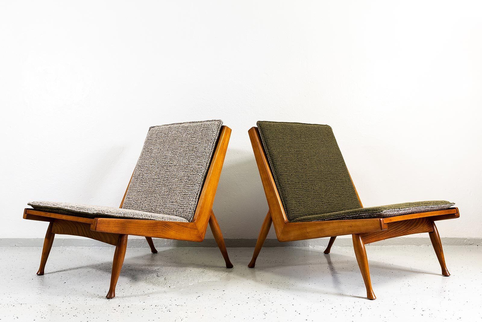 Mid-Century fauteuils van Marian Grabinski, Kfm, Polen, jaren 1960 photo Meubels