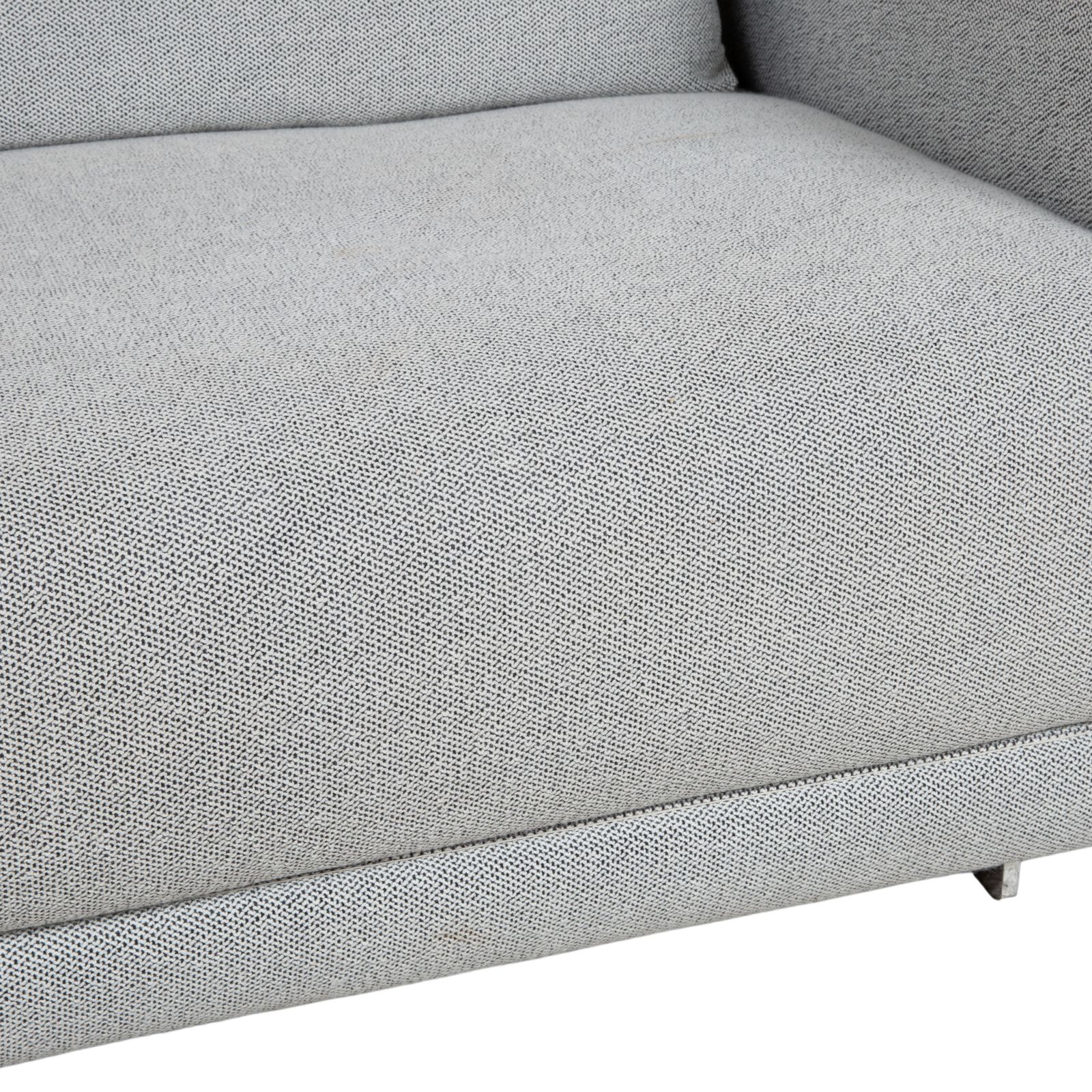 Canapé 3 places COR Moss en tissu gris photo for sale