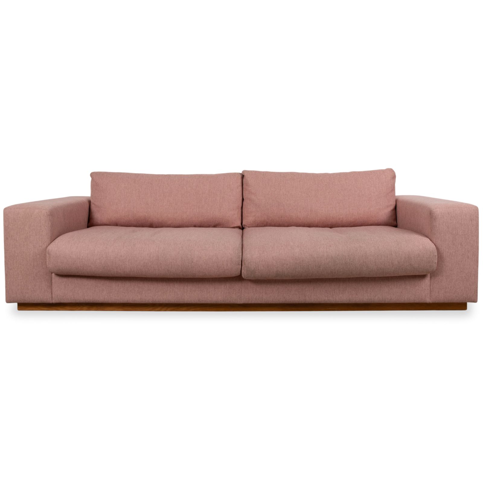 Bolia Sepia Stof Set, Driezitsbank Met Hocker, Roze En Antiek Roze photo Meubels