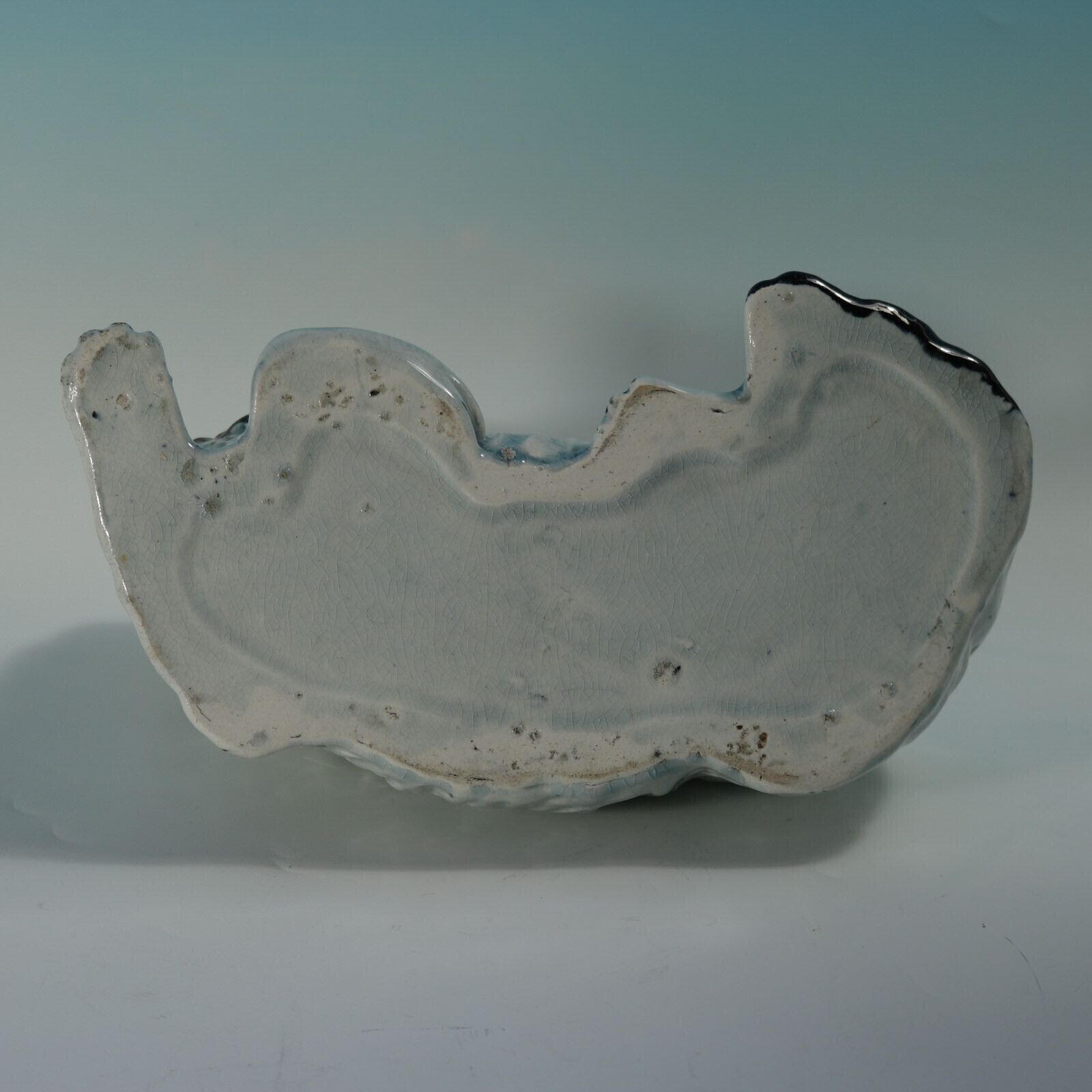 Zeldzame Staffordshire Pottery liggende spaniël photo buy