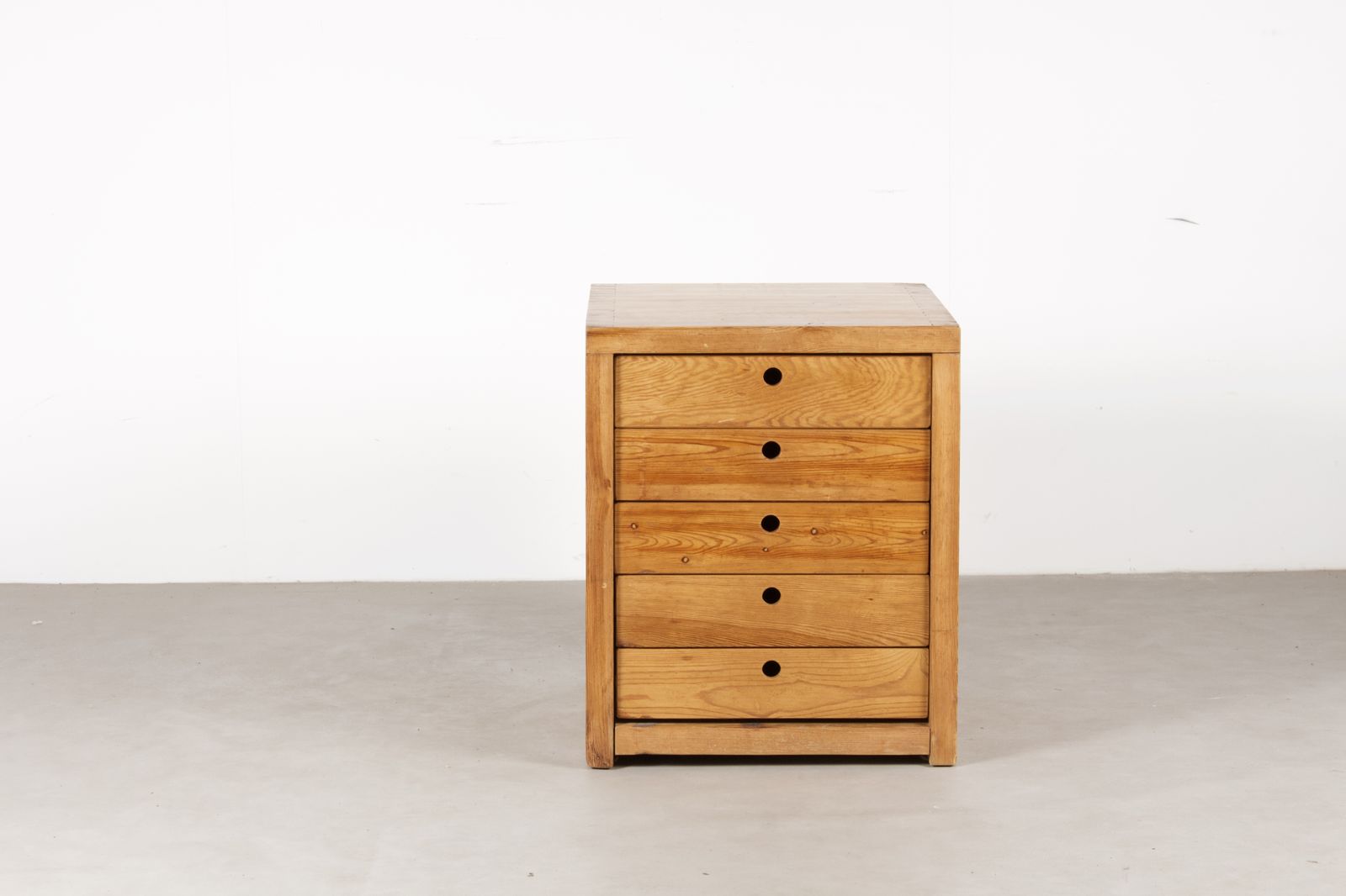 Vintage Solid Pine Ate Van Apeldoorn Cabinet For Houtwerk Hattem, Netherlands 1960s photo vinterior