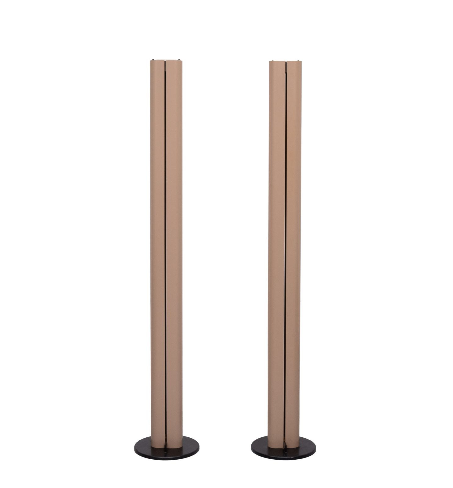 photo for sale Pair Megaron Terra Floor Lamps By Gianfranco Frattini For Artemide Italy 1970s