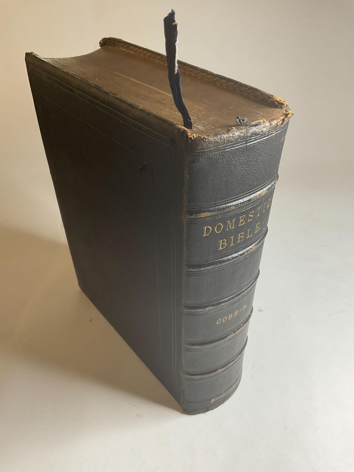 Mid 19th Century Cobbin's Domestic Bible Illustrated Heirloom Edition