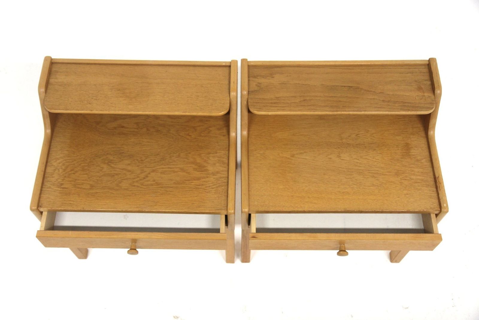 Scandinavian Teak Bedside Tables, Sweden, 1960, Set Of 2 photo for sale