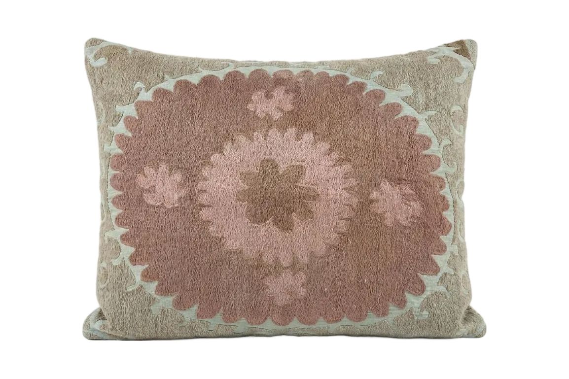 Floral Suzani Pillow Cover 56 X 69 Cm