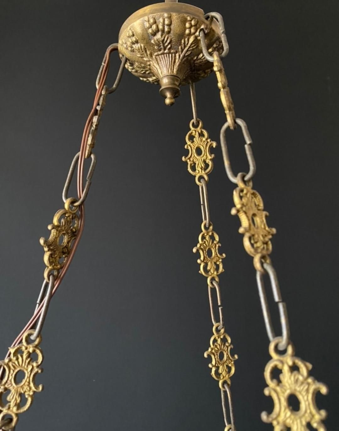 Paire de lustres d'époque, début du XXe siècle photo vinterior