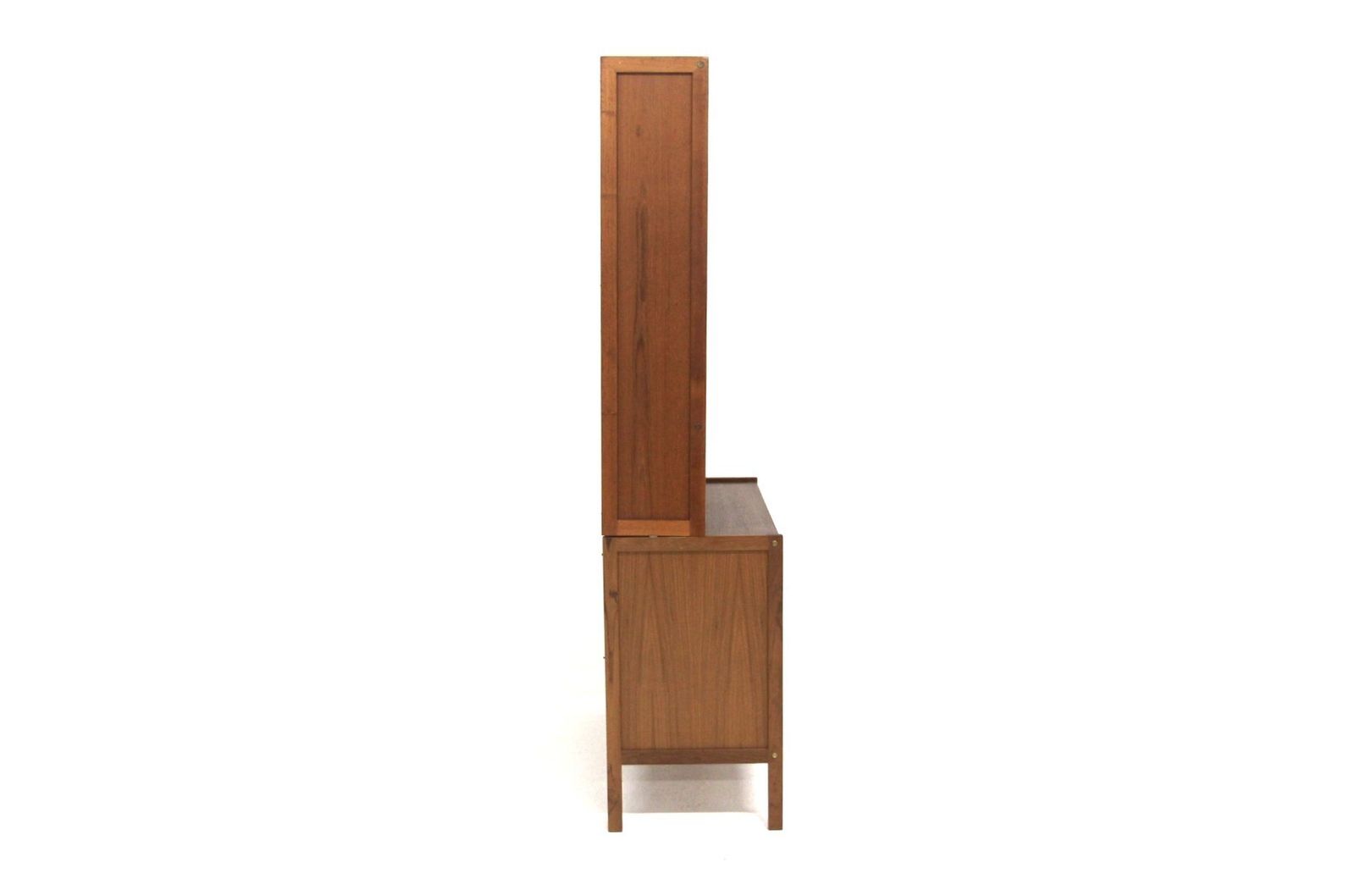 Bibliothèque scandinave en teck, Suède, 1960 photo for sale