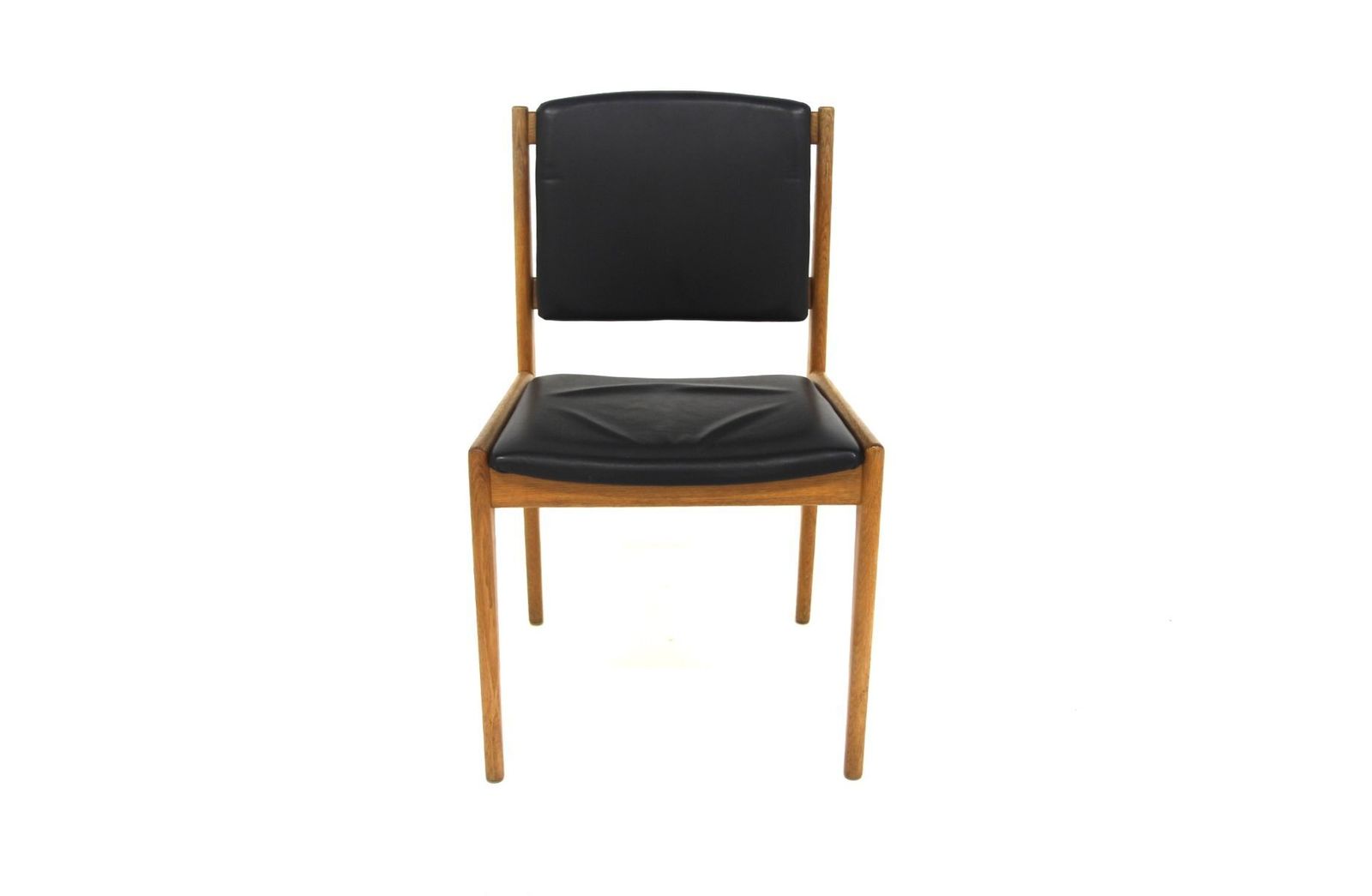 Chaises scandinaves en chêne par Karl Erik Ekselius pour JOC, Suède, 1960, lot de 4 photo furniture