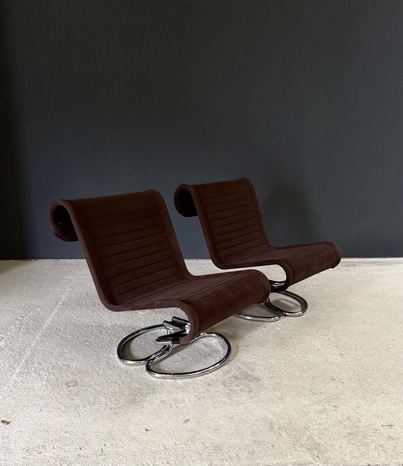 Mcm Design "Spaghetti" Lounge Chairs van Jan Dranger & Johan Huldt voor Ulferts Fabriker, jaren 1970 photo buy