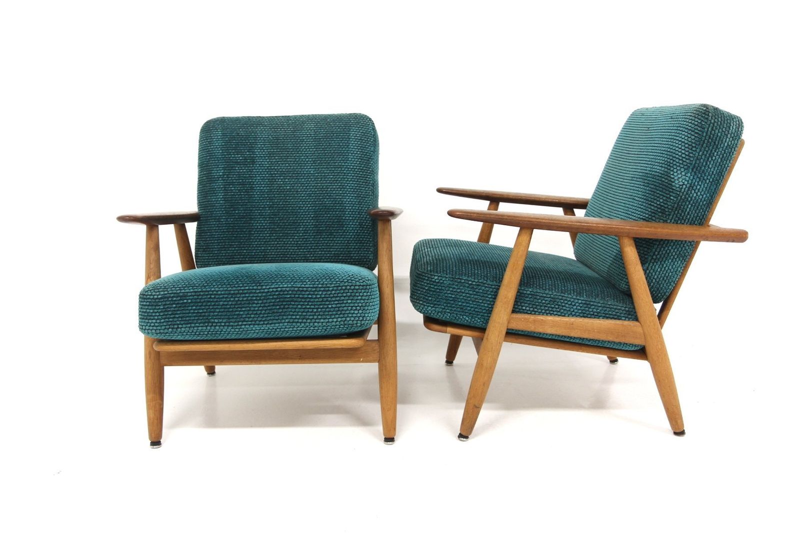 Fauteuil Cigar GE 240 par Hans J. Wegner, Danemark, 1960, lot de 2 photo furniture