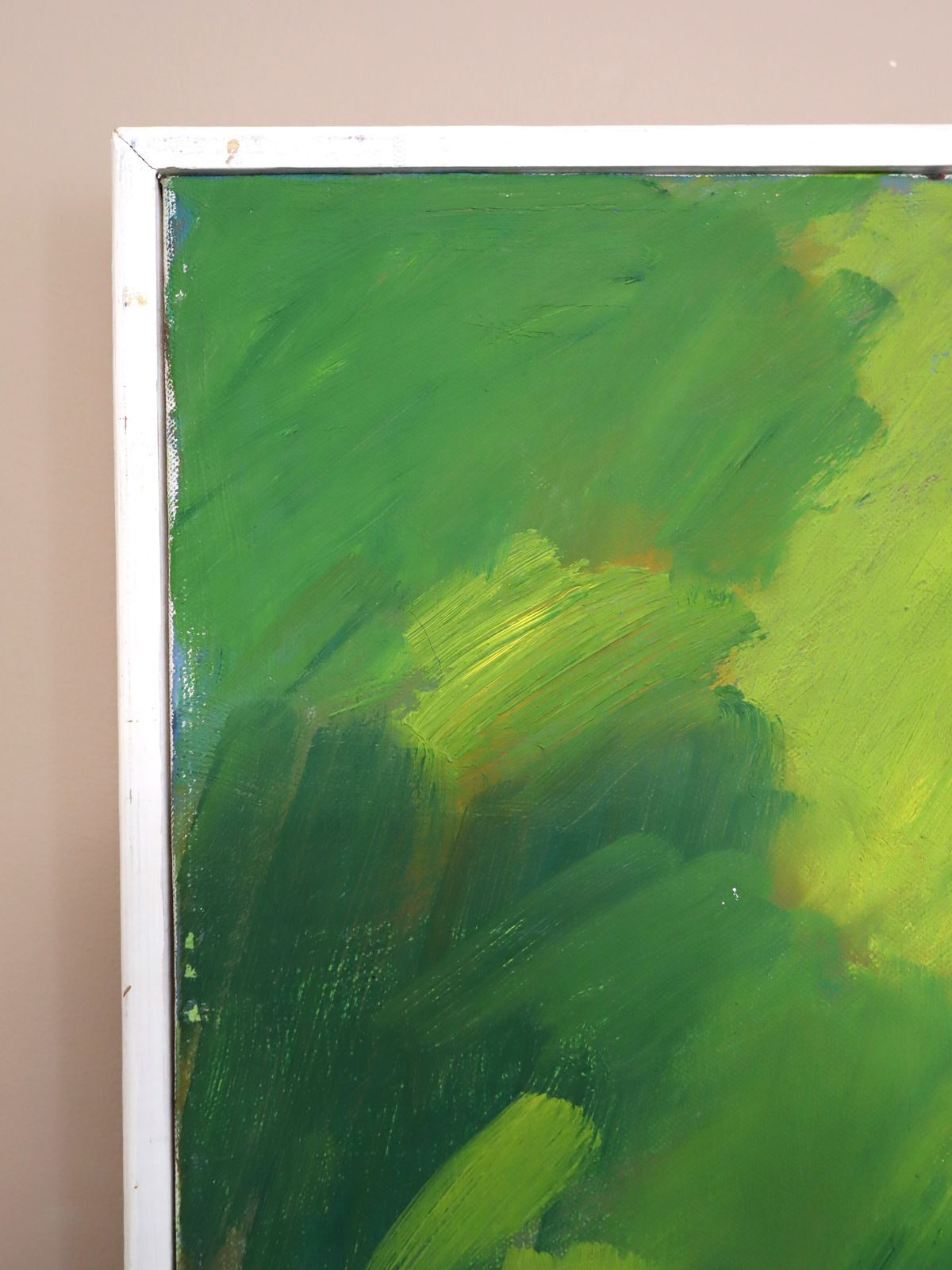Kunst The Lounger, olieverfschilderij, midden 20e eeuw photo