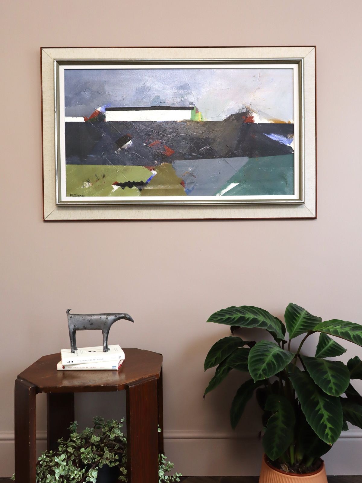 Edge Of The Land , Oil Painting photo furniture