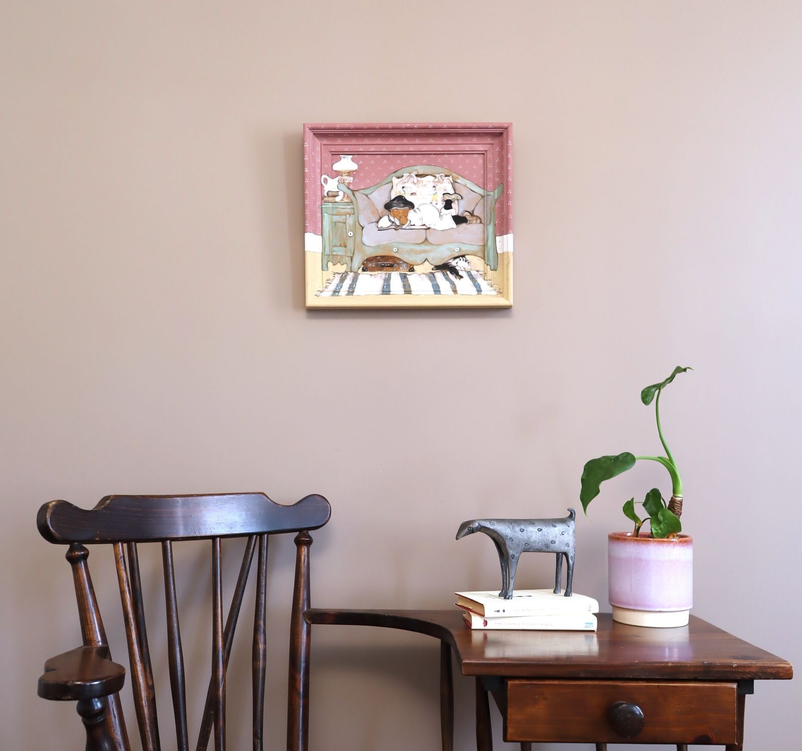 The Comfort Of Home, Oil Painting photo furniture