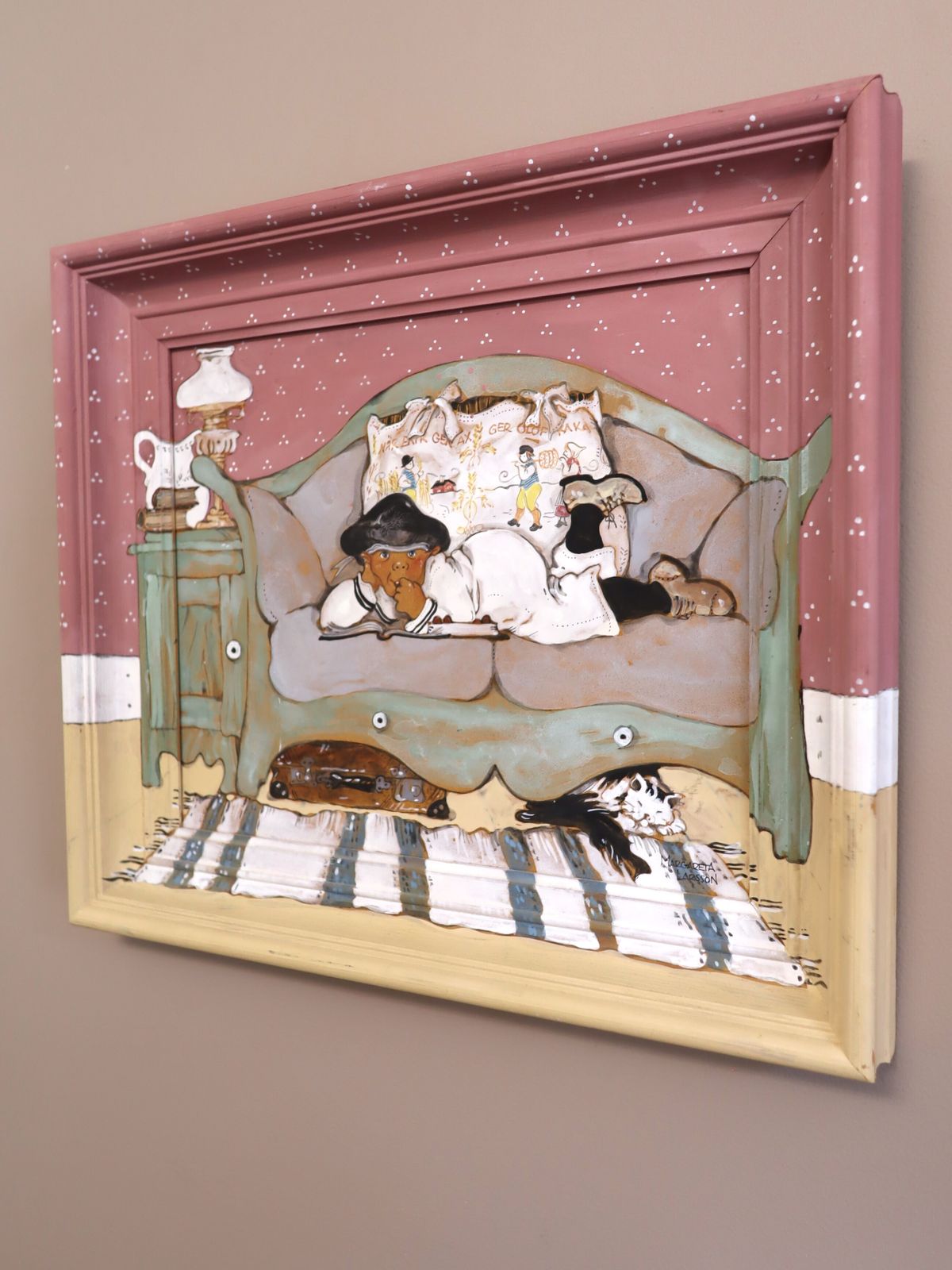 The Comfort Of Home, Oil Painting photo Kunst