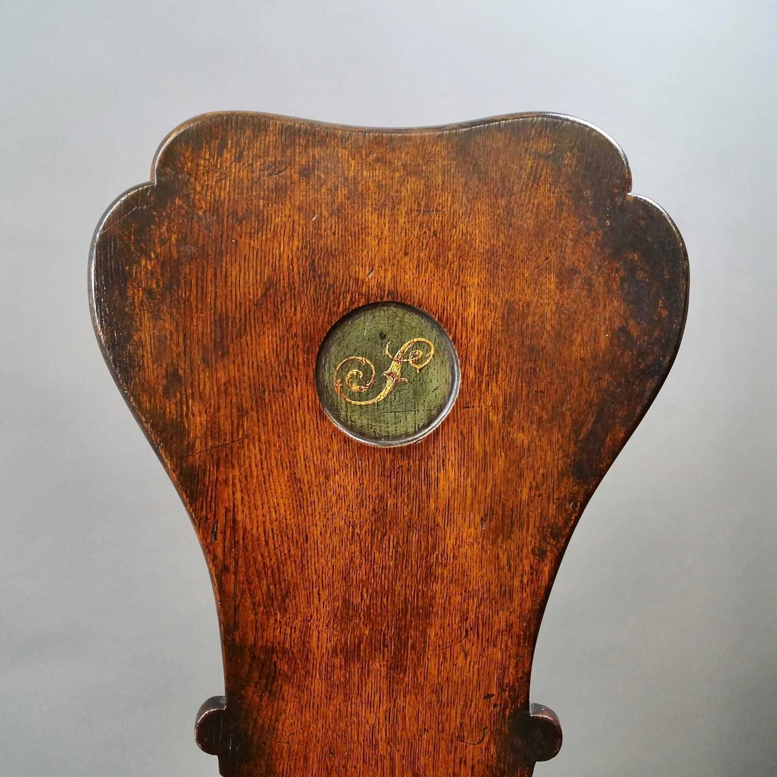 A Pair Of Sgabello Hall Chairs photo for sale