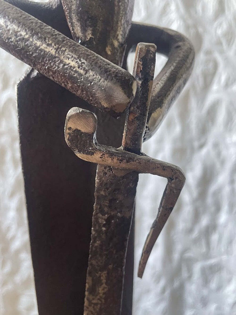 “The Knight” Sculpture By József Szabó Trash Works Industrial 2024 photo buy