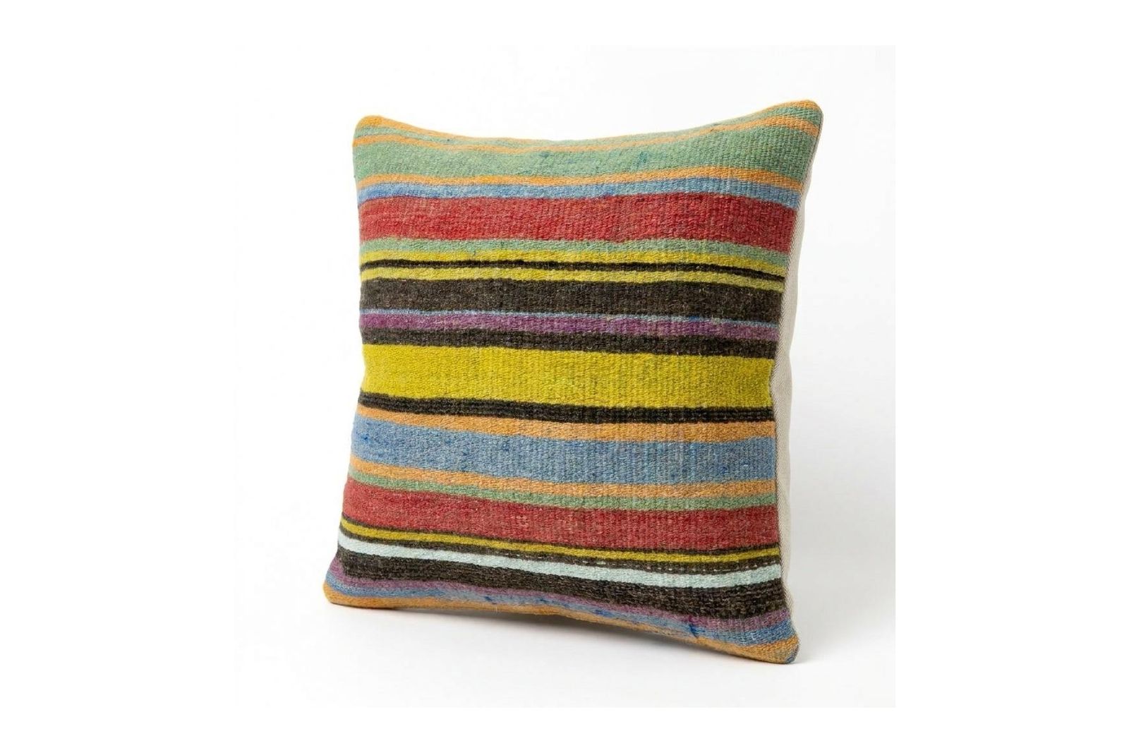 Turkische wollen kilim kussenhoes 41 x 41 cm photo for sale