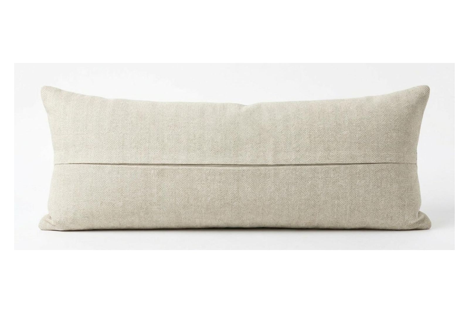 Housse de coussin lombaire Kilim à rayures, 23 x 56 cm photo Textiles