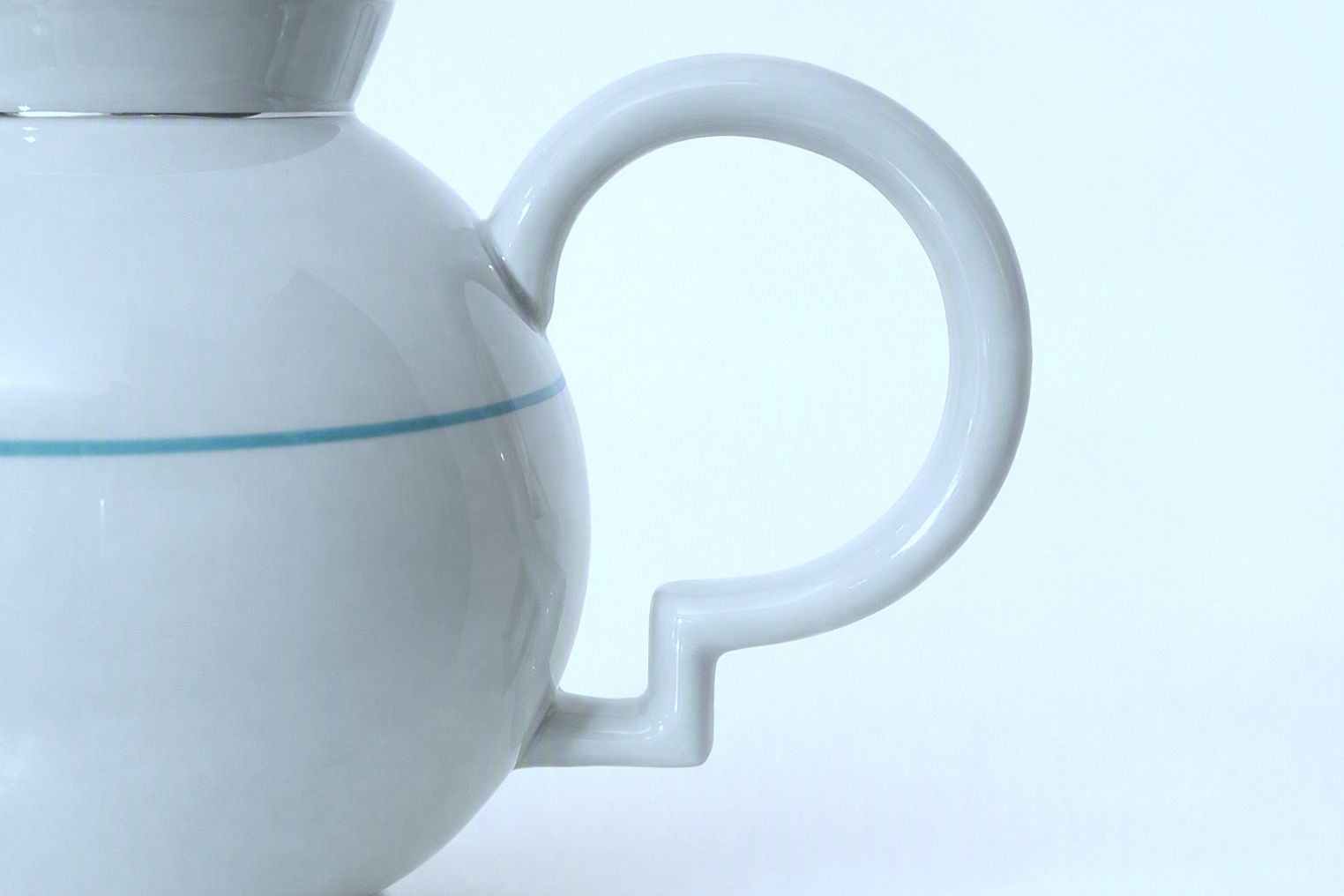 Richard Ginori Tea / Coffee Porcelain Service Mod. Barbara / Gio Ponti 1930 photo for sale