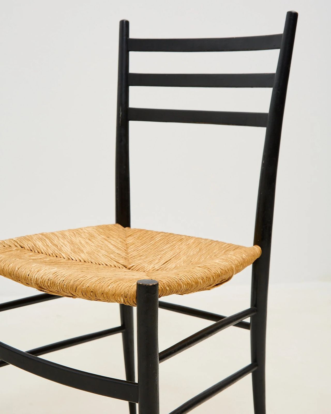 photo furniture Gio Ponti Style Chairs X 6, 1950s