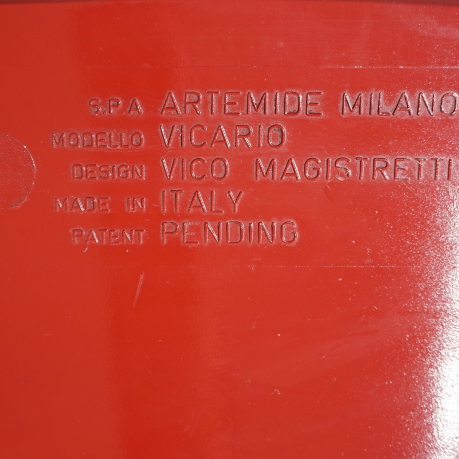 Meubels Artemide Vicario Lounge Chair by Vico Magistretti, 1970 photo