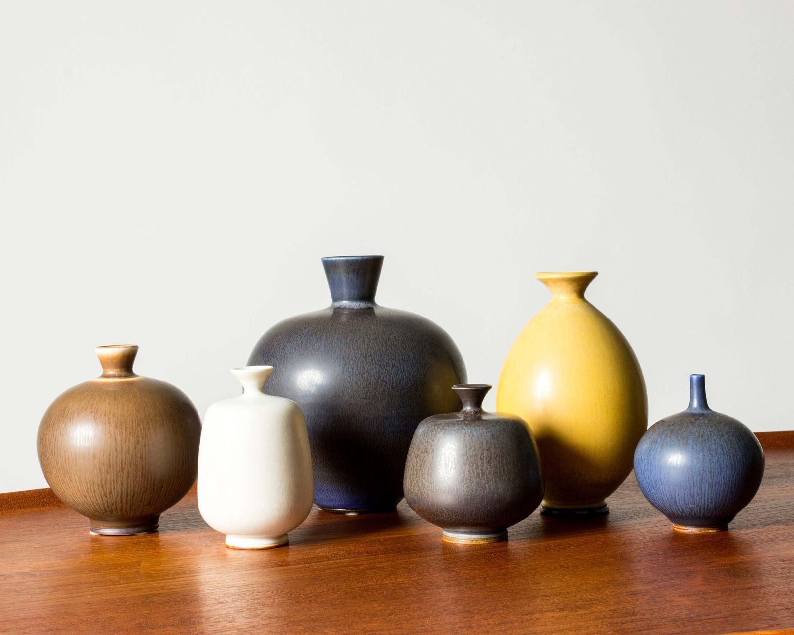 photo for sale Vase en grès mid-century par Berndt Friberg, Gustavsberg, Suède, 1966
