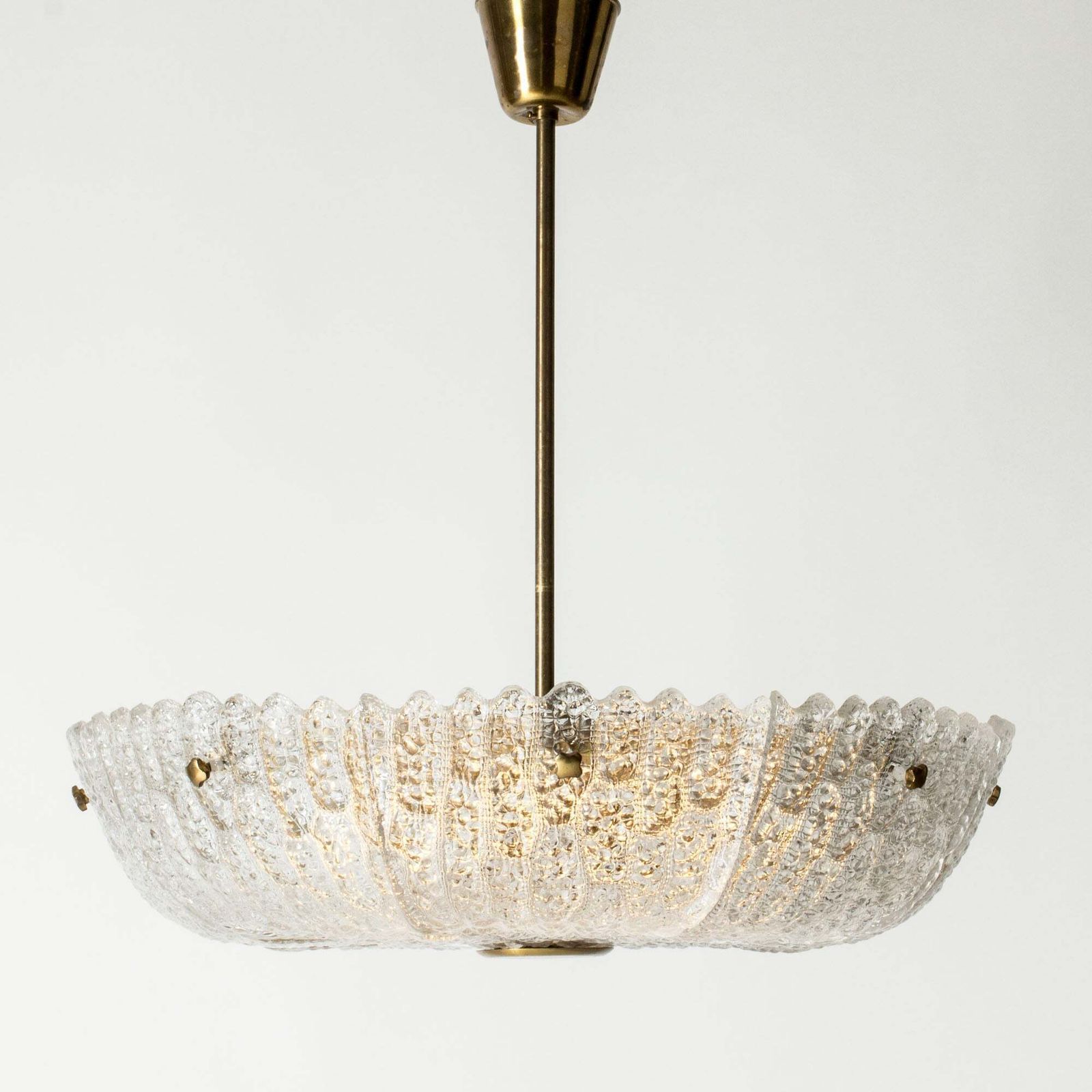 Mid-Century Modern Hanglamp van Carl Fagerlund, Orrefors, Zweden, ca. jaren 1950 photo furniture