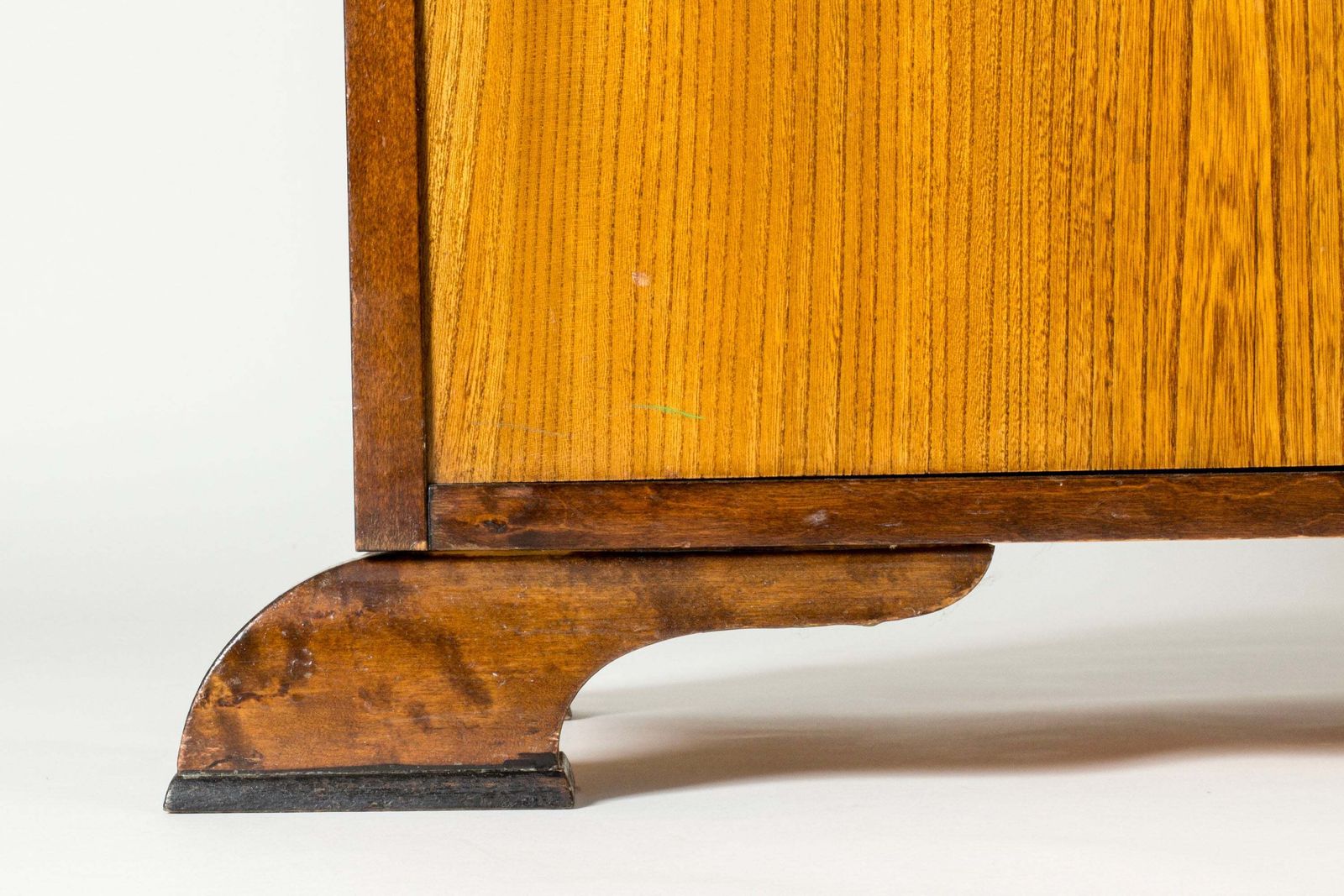 photo furniture Swedish Grace Elm And Birch Cabinet, Sweden, 1930s