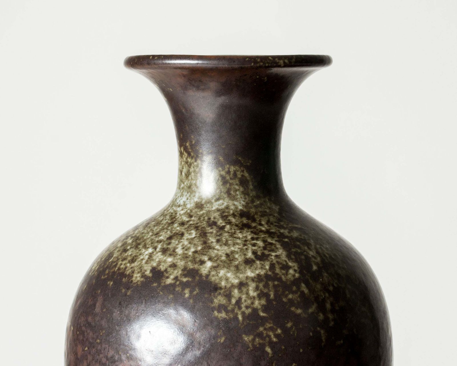 Vintage Mid-Century Stoneware Vloervaas van Gunnar Nylund, Zweden, jaren 1940 photo 3797.0